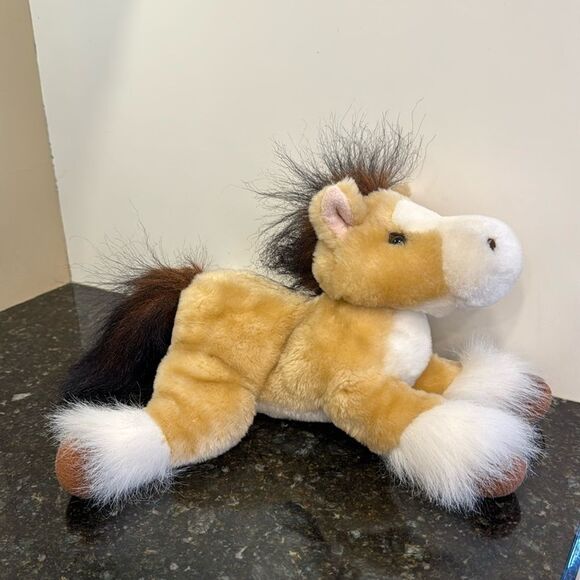 Dan Dee Collector's Choice Pony Horse Plush Stuffed Animal Toy 13" Tan Brown - Picture 1 of 7